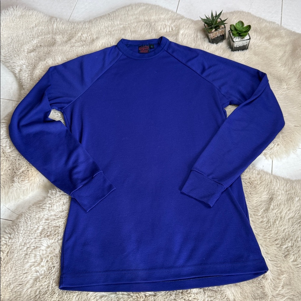 Patagonia Vintage Capilene Long Sleeve Shirt Made in USA Men’s Small Purple